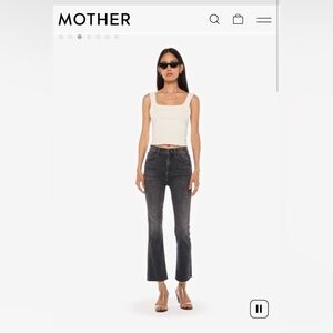 Mother the hustler ankle fray 28